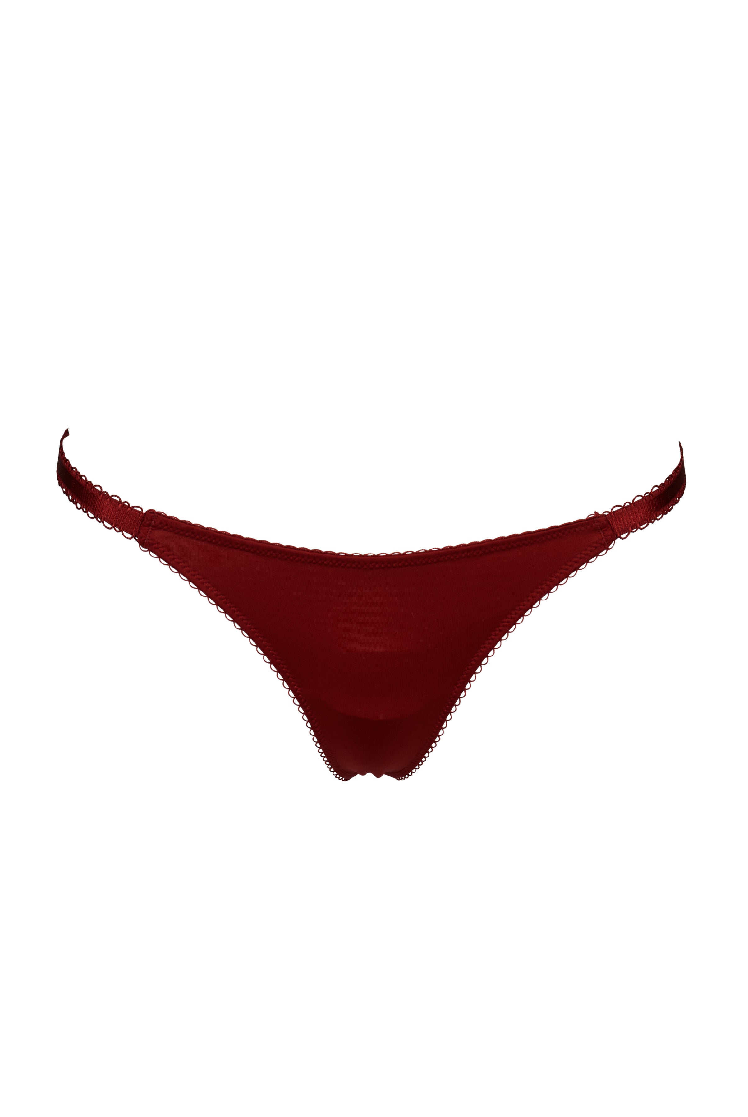 Wardrobe Mistress Red Microfibre Thong Women’s Underwear