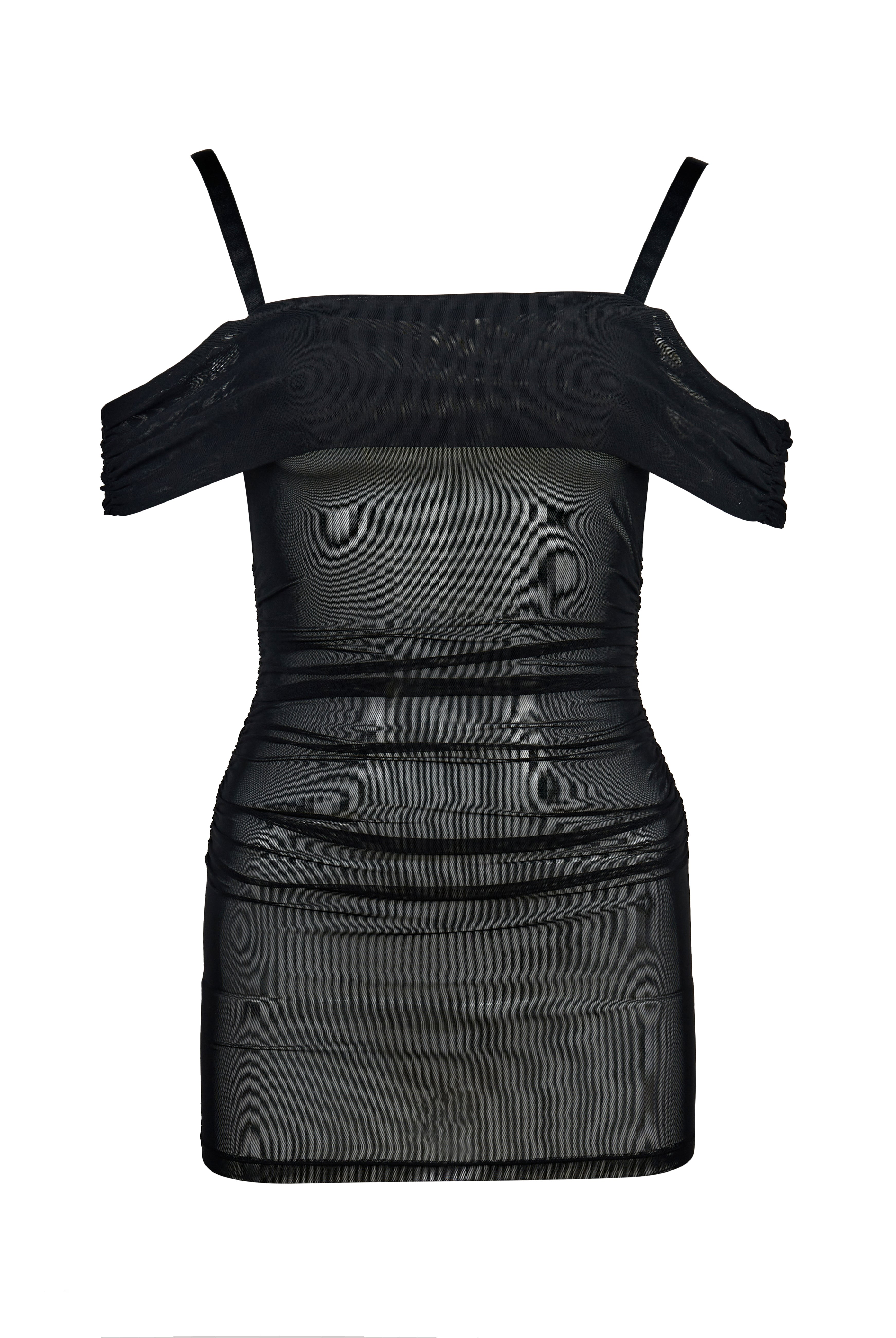 Showstopper Black Mesh Underwear Slip