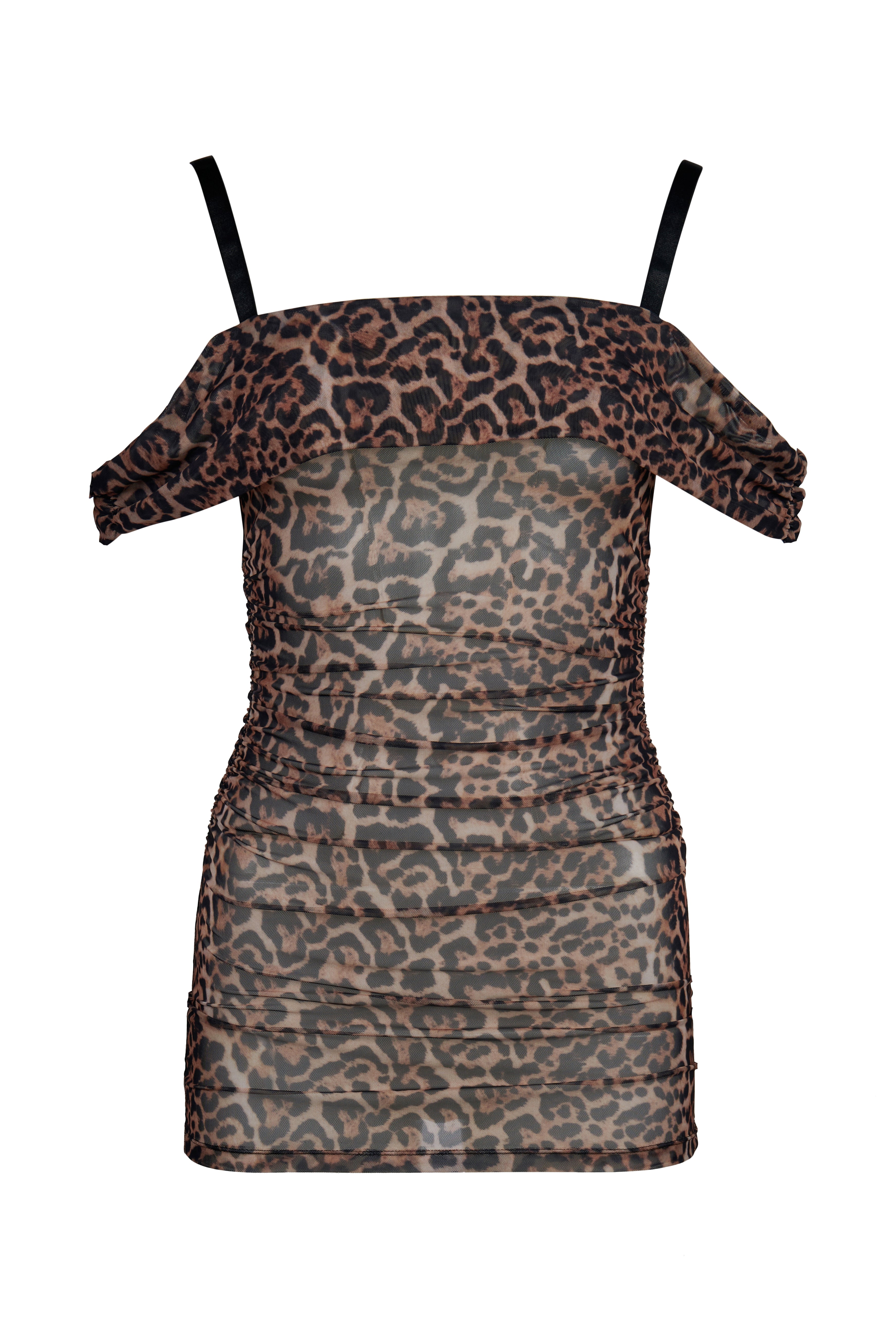 Showstopper Leopard Mesh Underwear Slip