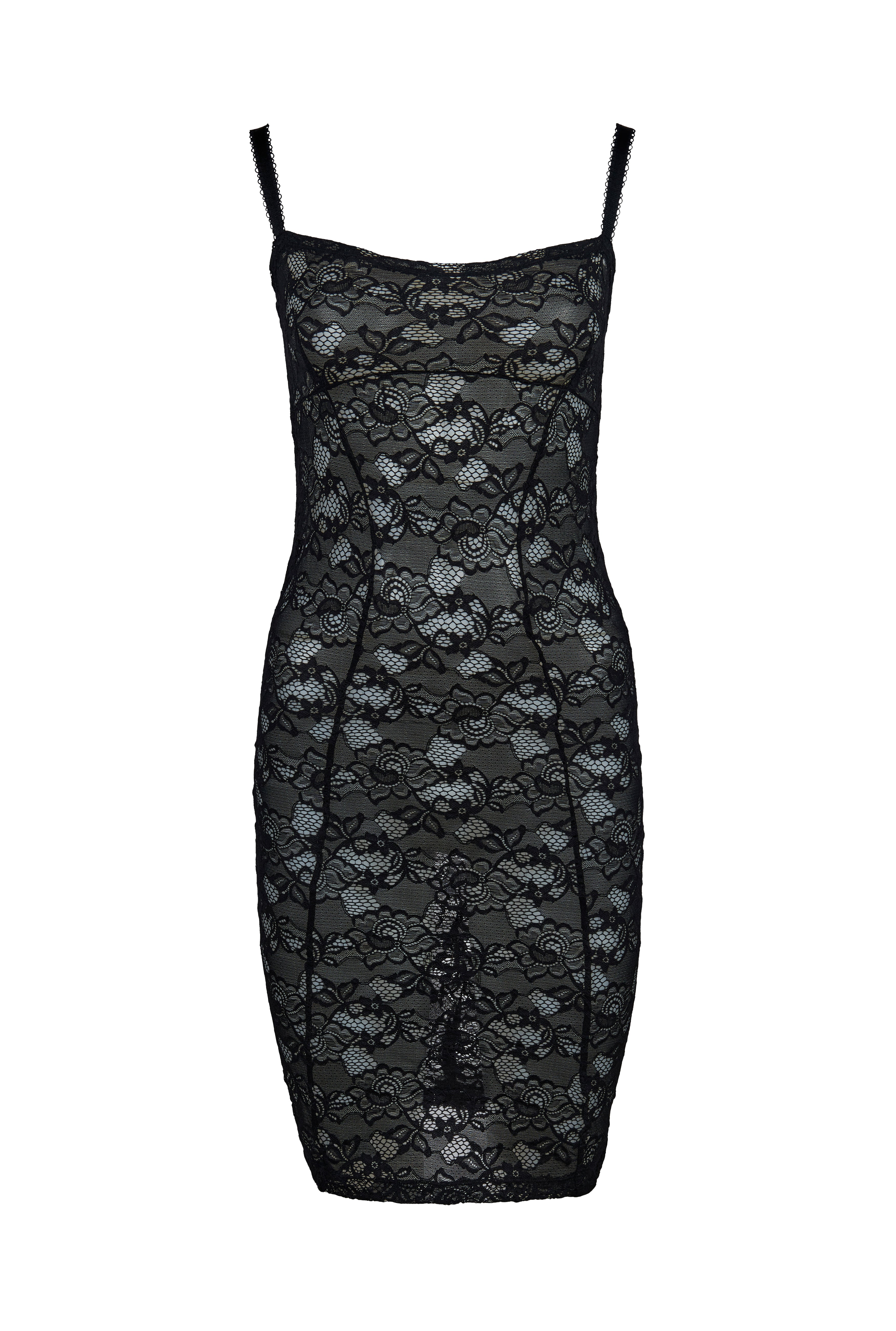 Showstopper Black Lace Underwear Slip