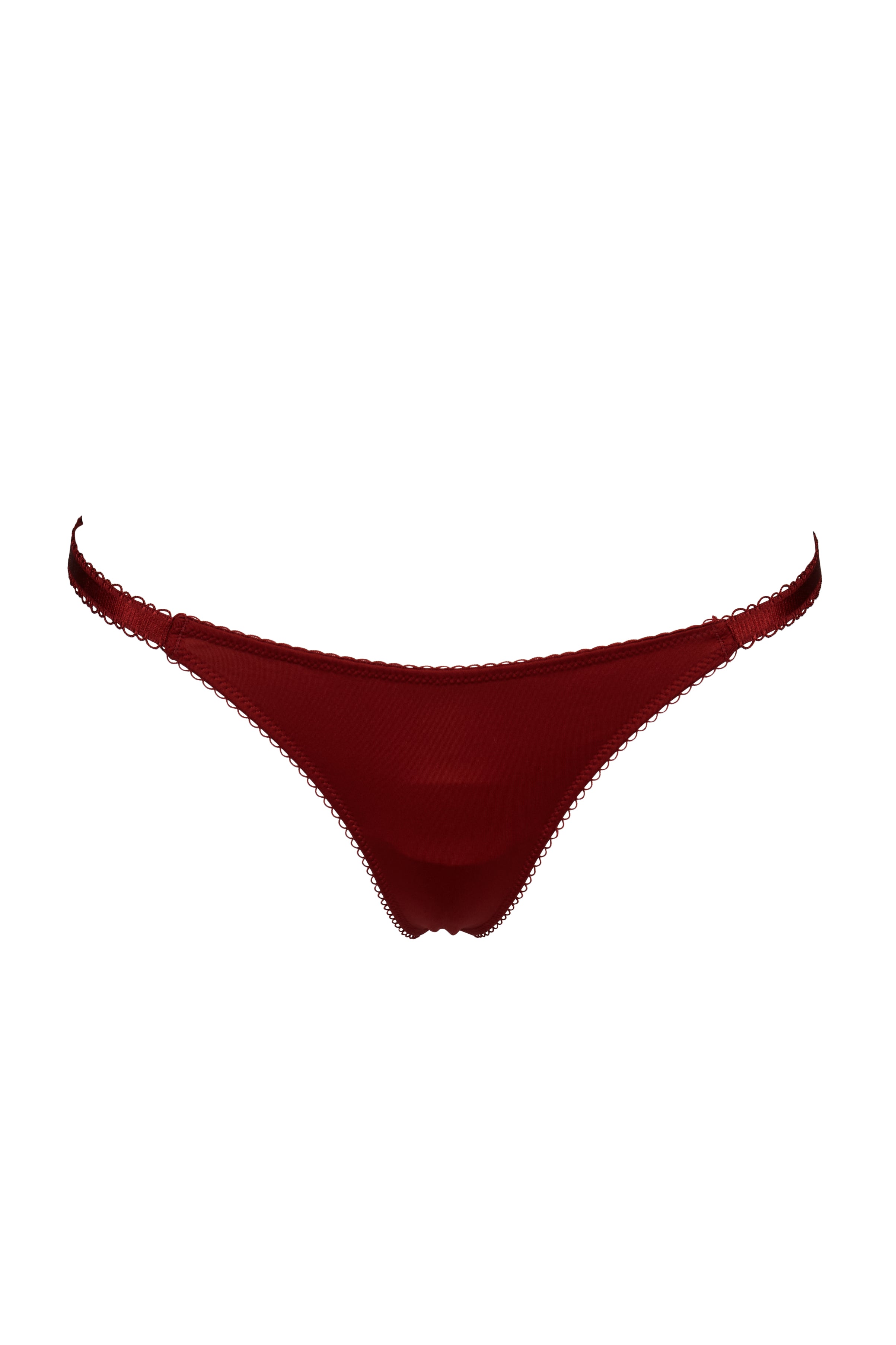 Wardrobe Mistress Red Microfibre Thong Women’s Underwear
