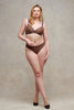 Spotlight Leopard Mesh Thong