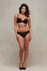 Curtain Call Black Lace Thong