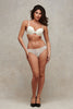 Curtain Call Cream Heart Lace Thong