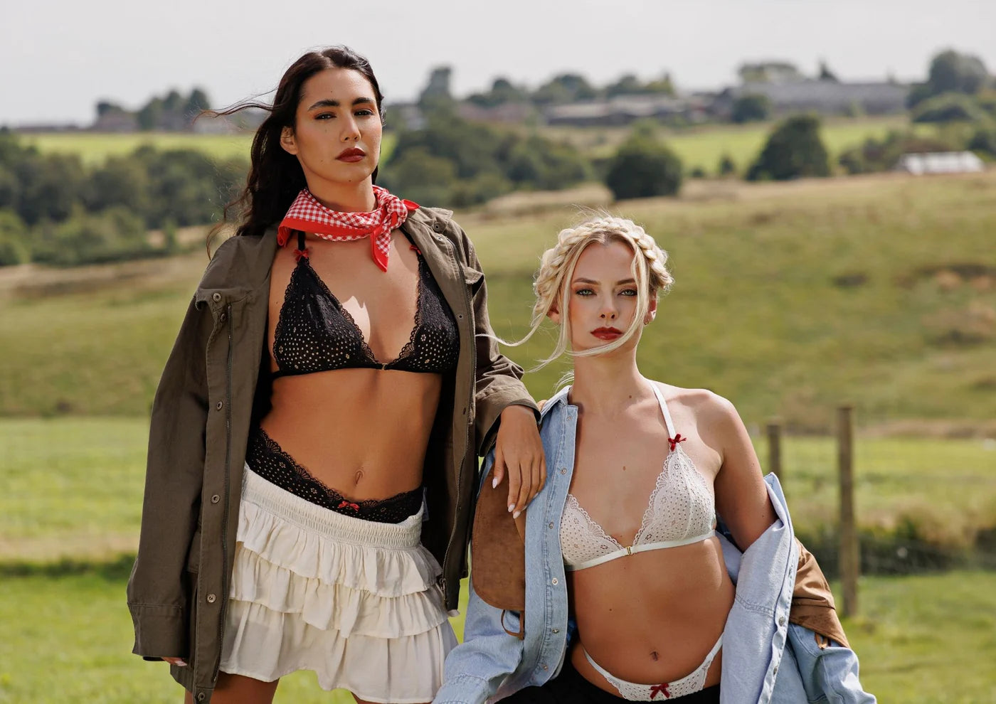 Lace Triangle Bra